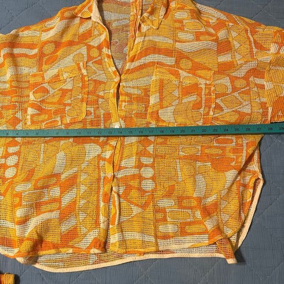 UO out from under Beach Boardwalk Shorts and Buttondown Top Size M - Picture 7 of 9